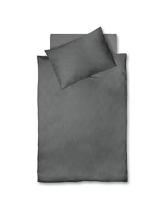 FLEURESSE | Linge de lit en satin 70x90cm/140x220cm MODERN LIFE B Sable | grau
